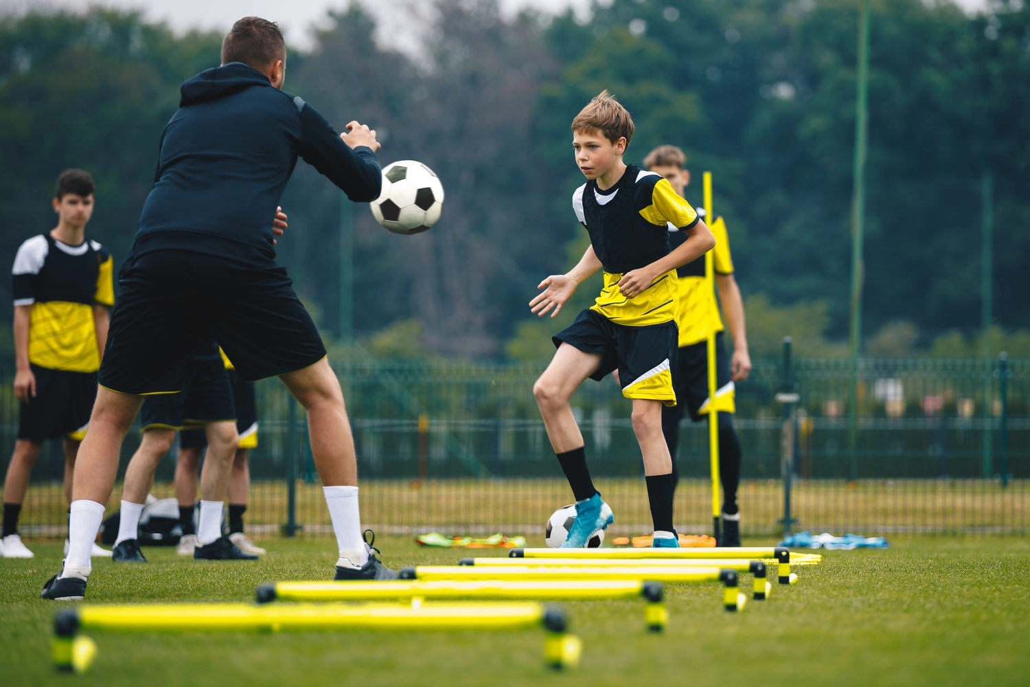 FC Friedrichstadt - Fußballverein - Jugendliche im Fußball-Trainingslager